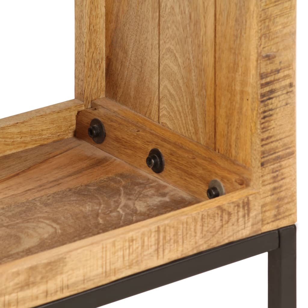 vidaXL Libreria 40x30x175 cm in Legno Massello di Mango