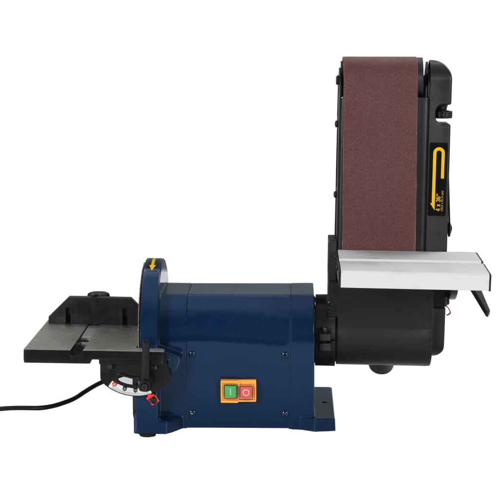 vidaXL Levigatrice a Nastro e a Disco Elettrica 500 W 200 mm