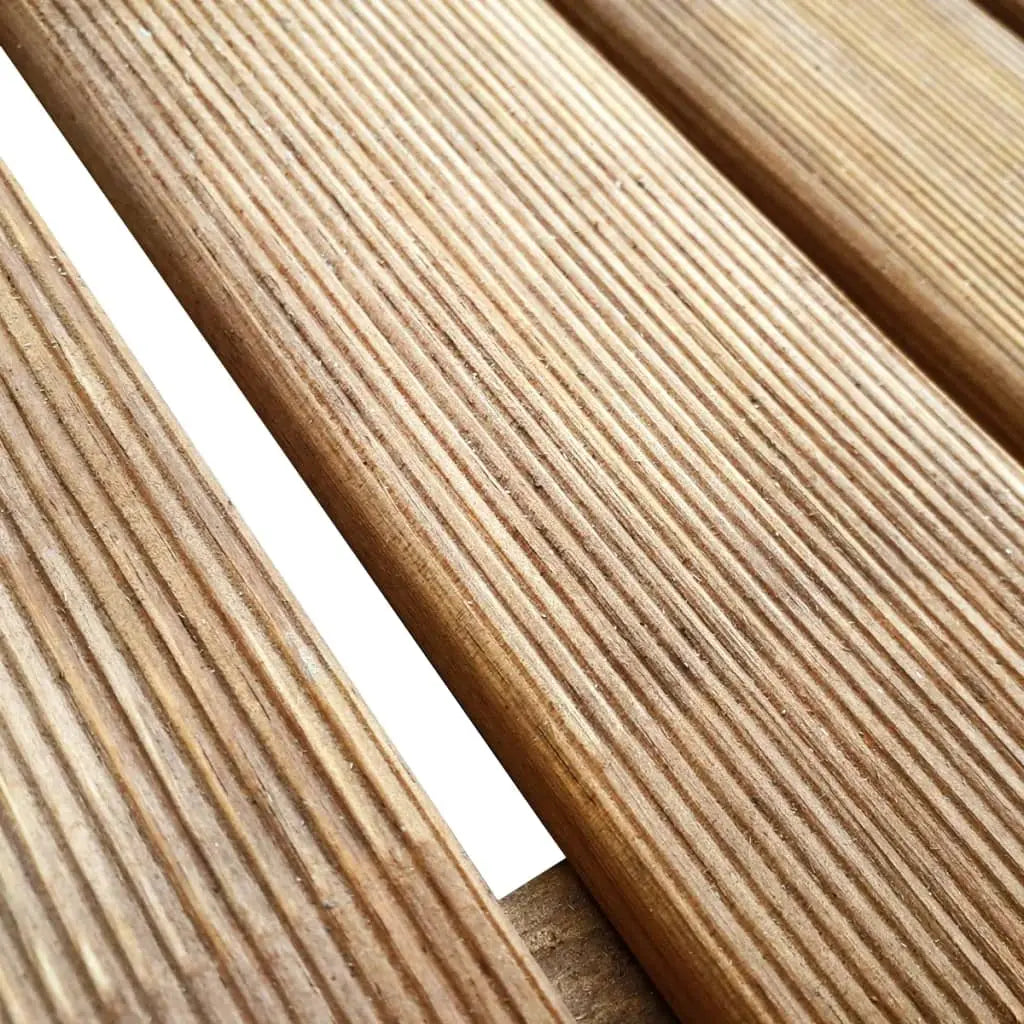 vidaXL Piastrelle per Esterni 18 pz 50x50 cm in Legno Marrone VIDAXL