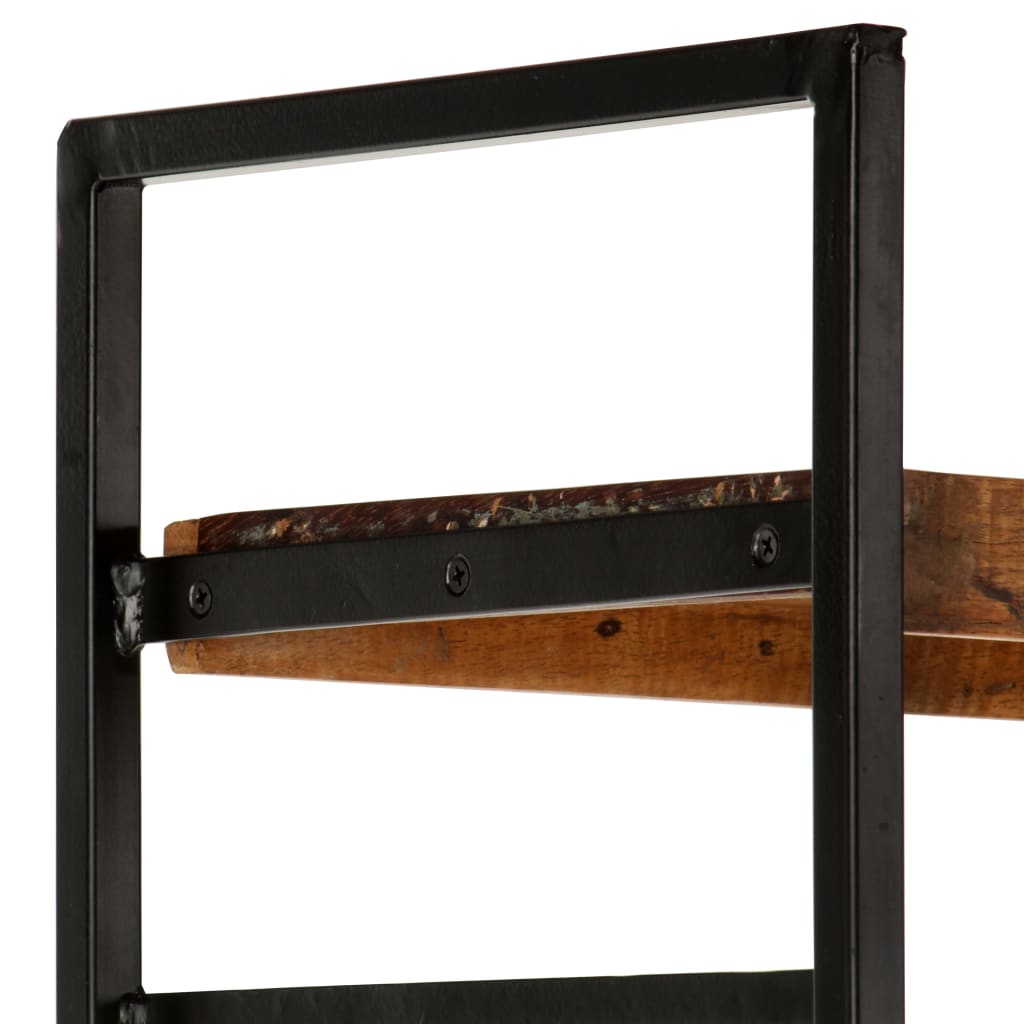 vidaXL Libreria a 4 Livelli Legno Massello di Recupero 80x30x180 cm VIDAXL