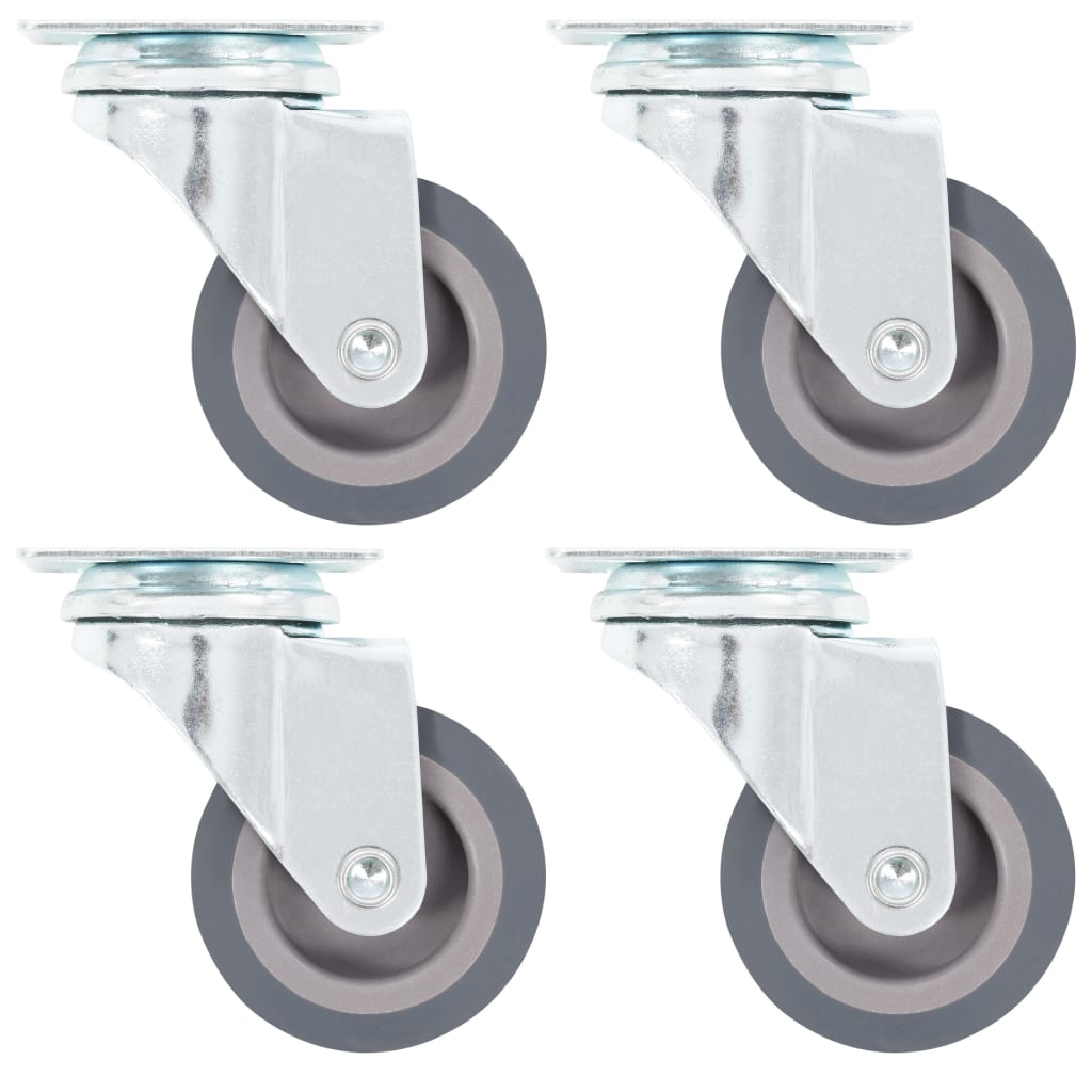 vidaXL Ruote Girevoli 16 pz 50 mm