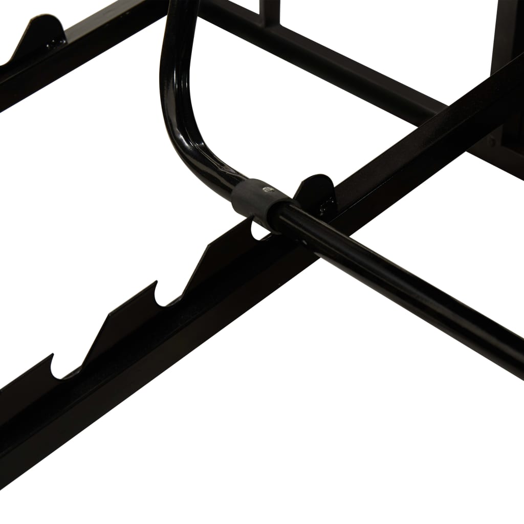 vidaXL Lettino Prendisole a 2 Posti con Cuscino in Polyrattan Grigio