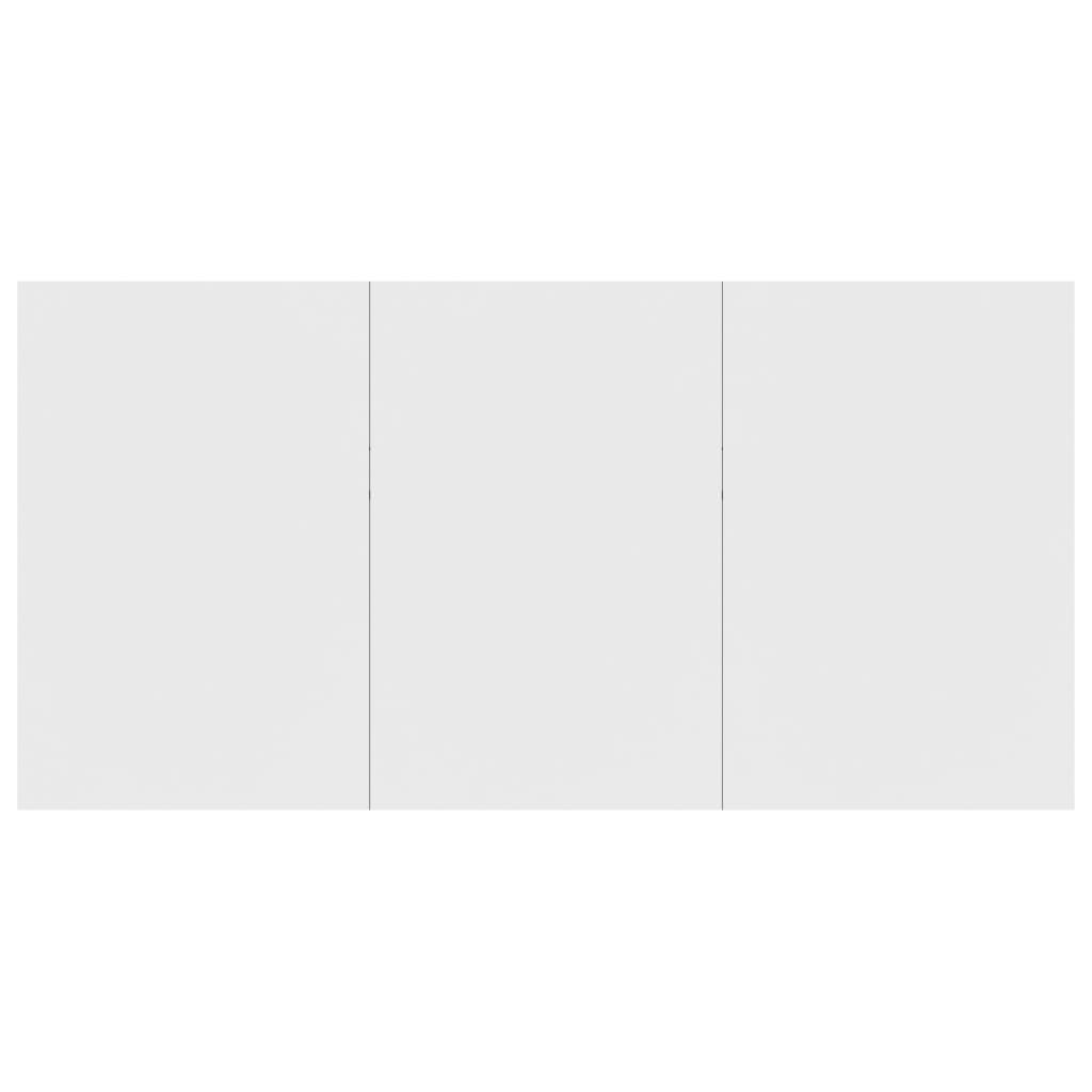 vidaXL Tavolo da Pranzo Bianco 180x90x76 cm in Legno Multistrato