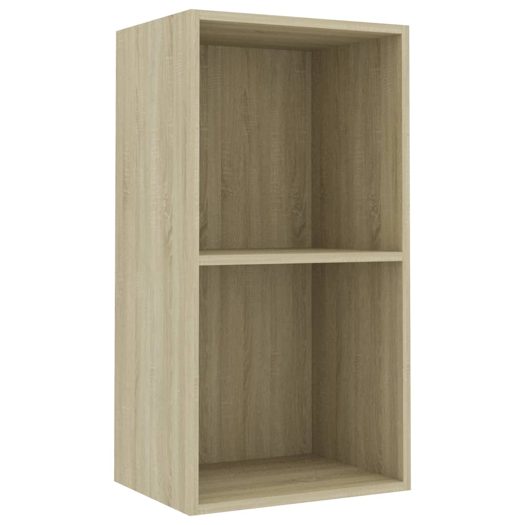vidaXL Libreria 5 Ripiani Rovere Sonoma 40x30x76,5cm Legno Multistrato