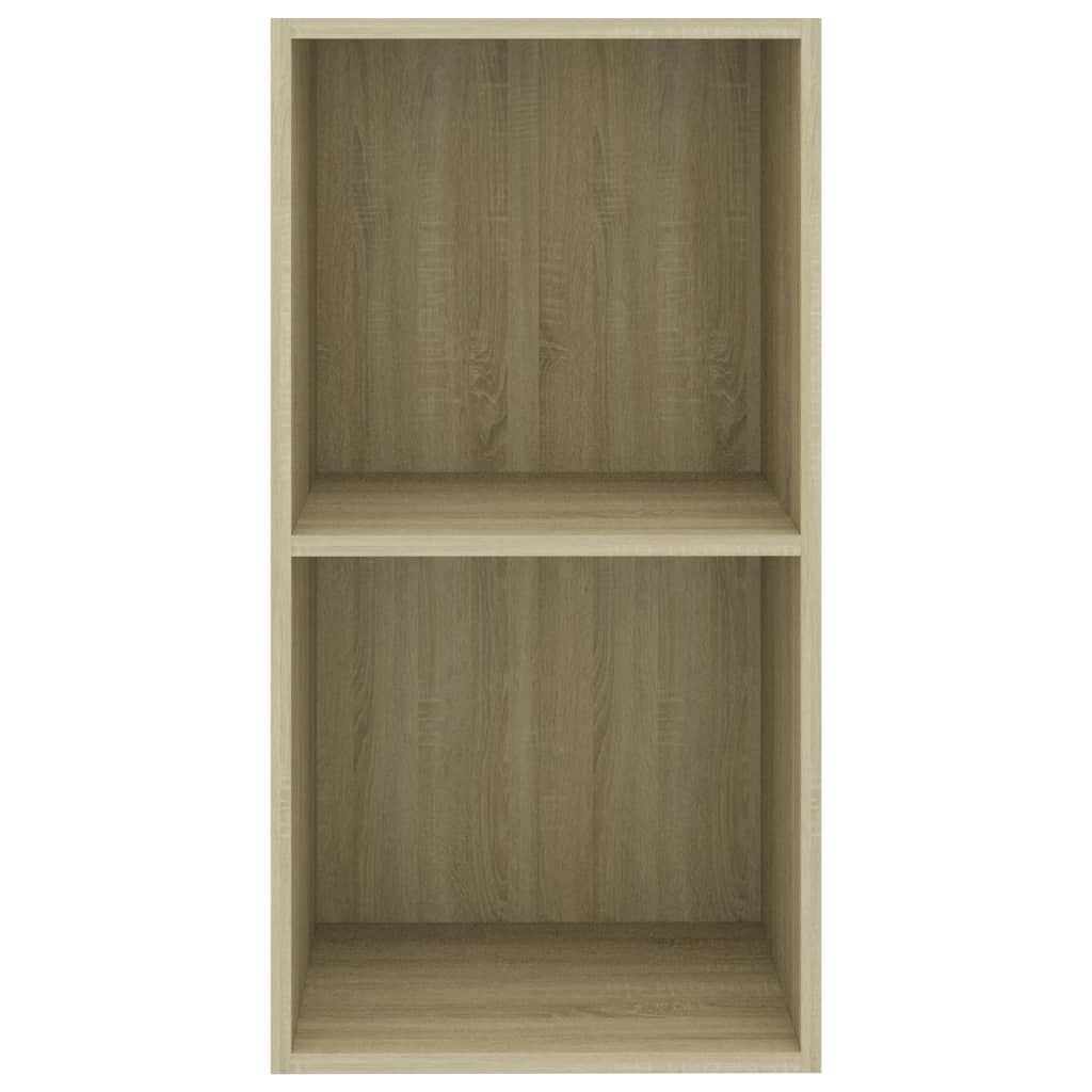 vidaXL Libreria 5 Ripiani Rovere Sonoma 40x30x76,5cm Legno Multistrato