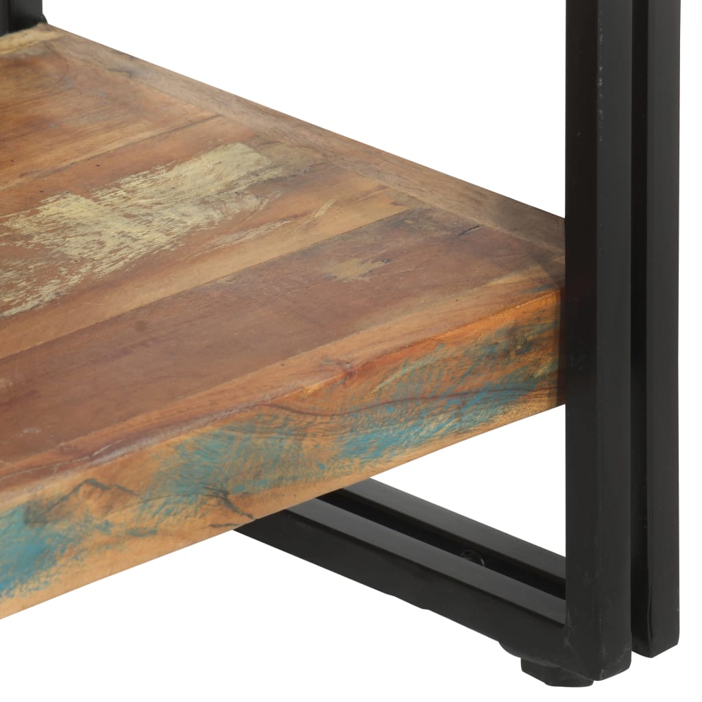 vidaXL Libreria a 5 Ripiani 90x30x180 cm in Legno Massello di Recupero VIDAXL