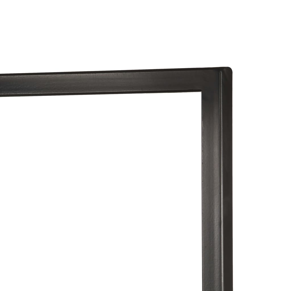 vidaXL Libreria a 3 Livelli 160x31x80 cm in Legno Massello di Mango
