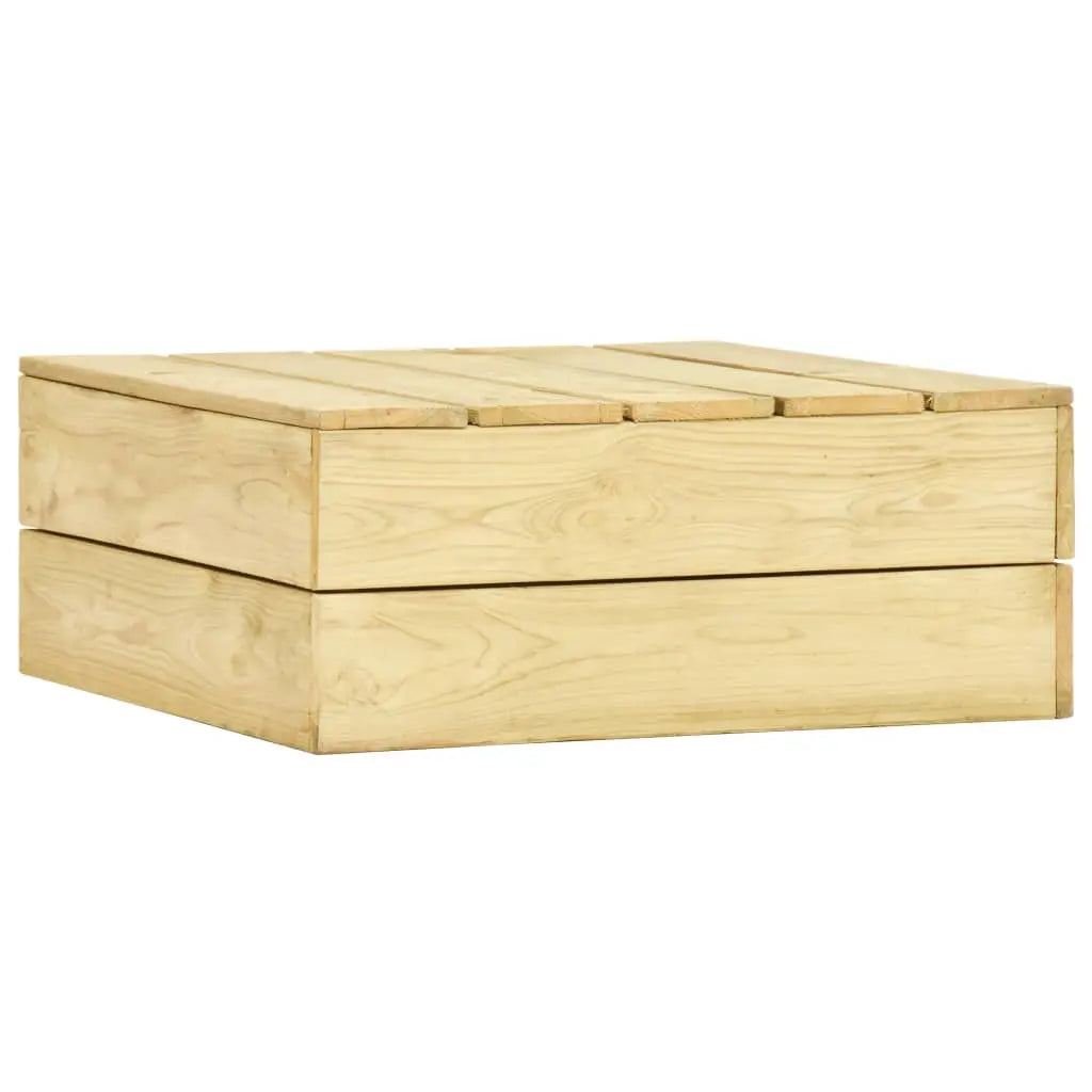 vidaXL Set Divani da Giardino 3 pz in Legno di Pino Impregnato VIDAXL