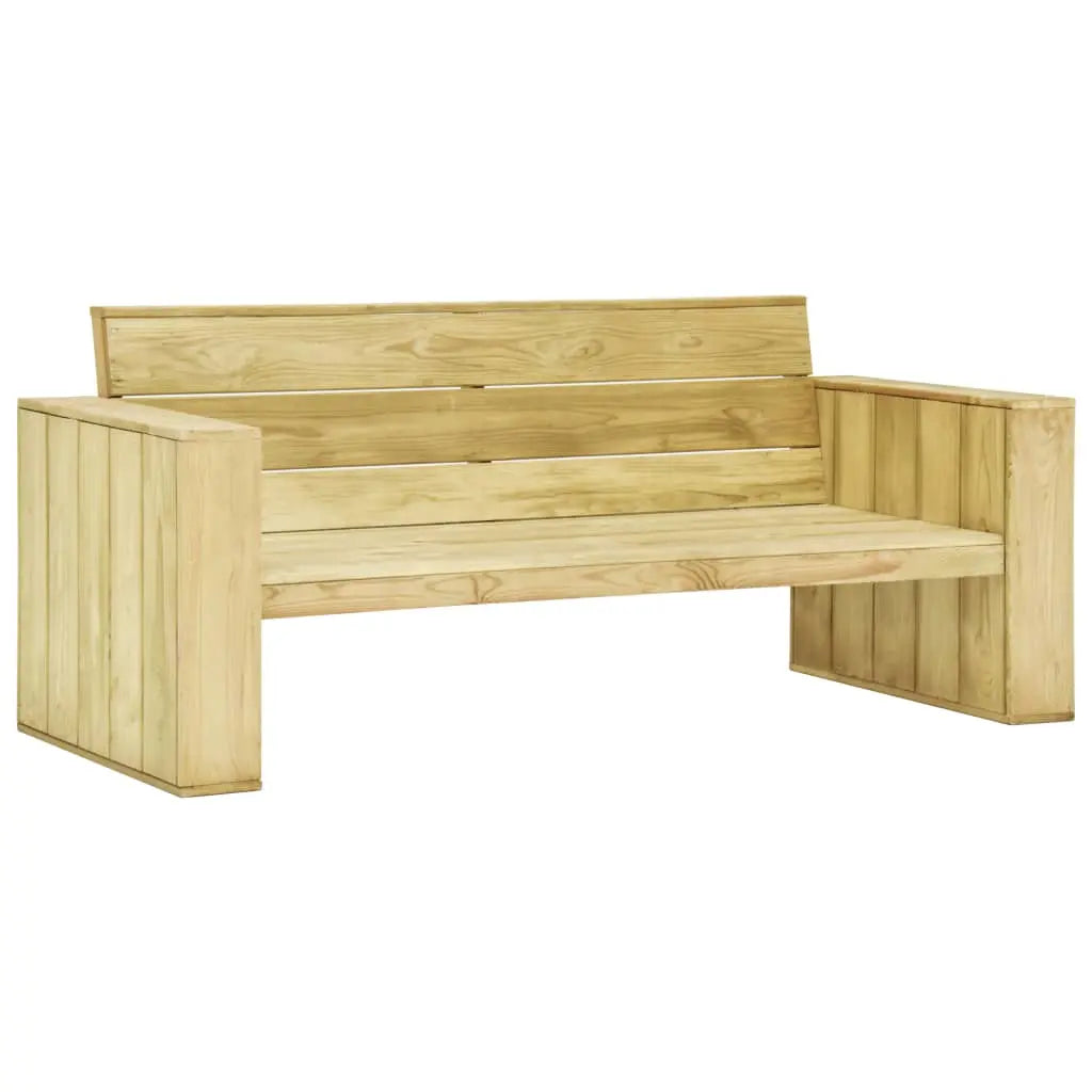vidaXL Set Divani da Giardino 3 pz in Legno di Pino Impregnato VIDAXL
