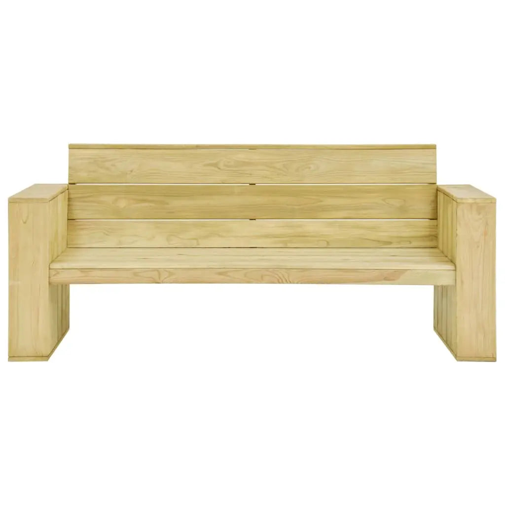 vidaXL Set Divani da Giardino 3 pz in Legno di Pino Impregnato VIDAXL