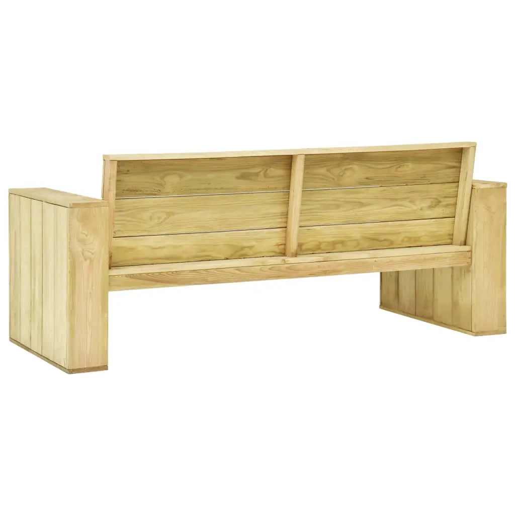 vidaXL Set Divani da Giardino 3 pz in Legno di Pino Impregnato VIDAXL