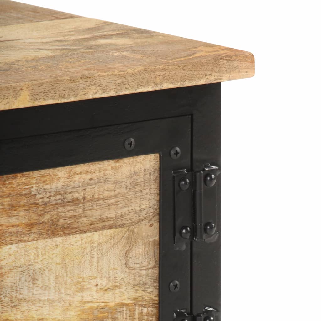 vidaXL Tavolino da Salotto 90x50x35 cm in Legno Massello di Mango
