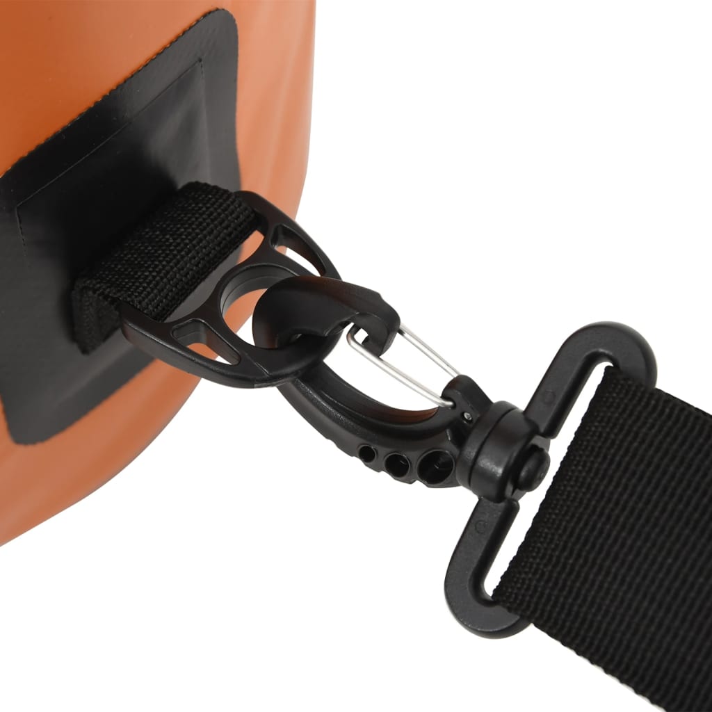 vidaXL Borsa Impermeabile Arancione 20 L in PVC