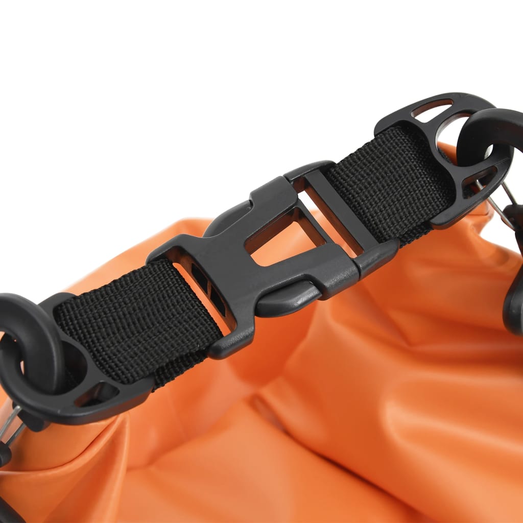 vidaXL Borsa Impermeabile Arancione 20 L in PVC