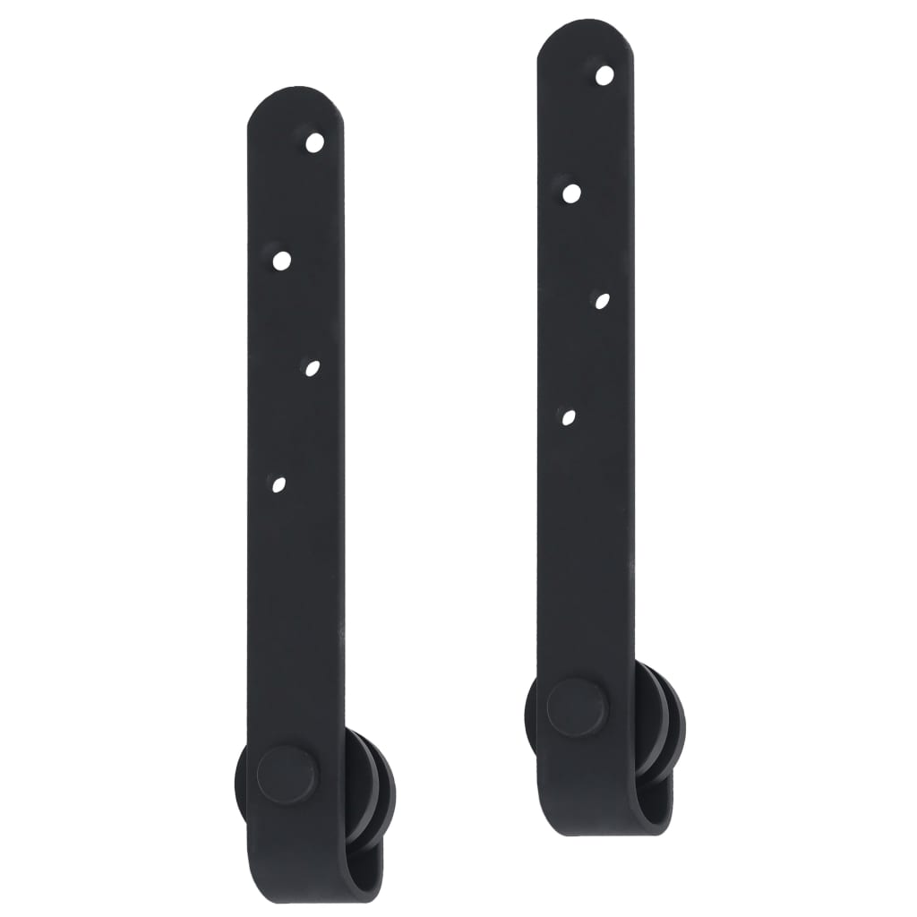 vidaXL Kit Mini Anta Scorrevole Armadio in Acciaio al Carbonio 183 cm