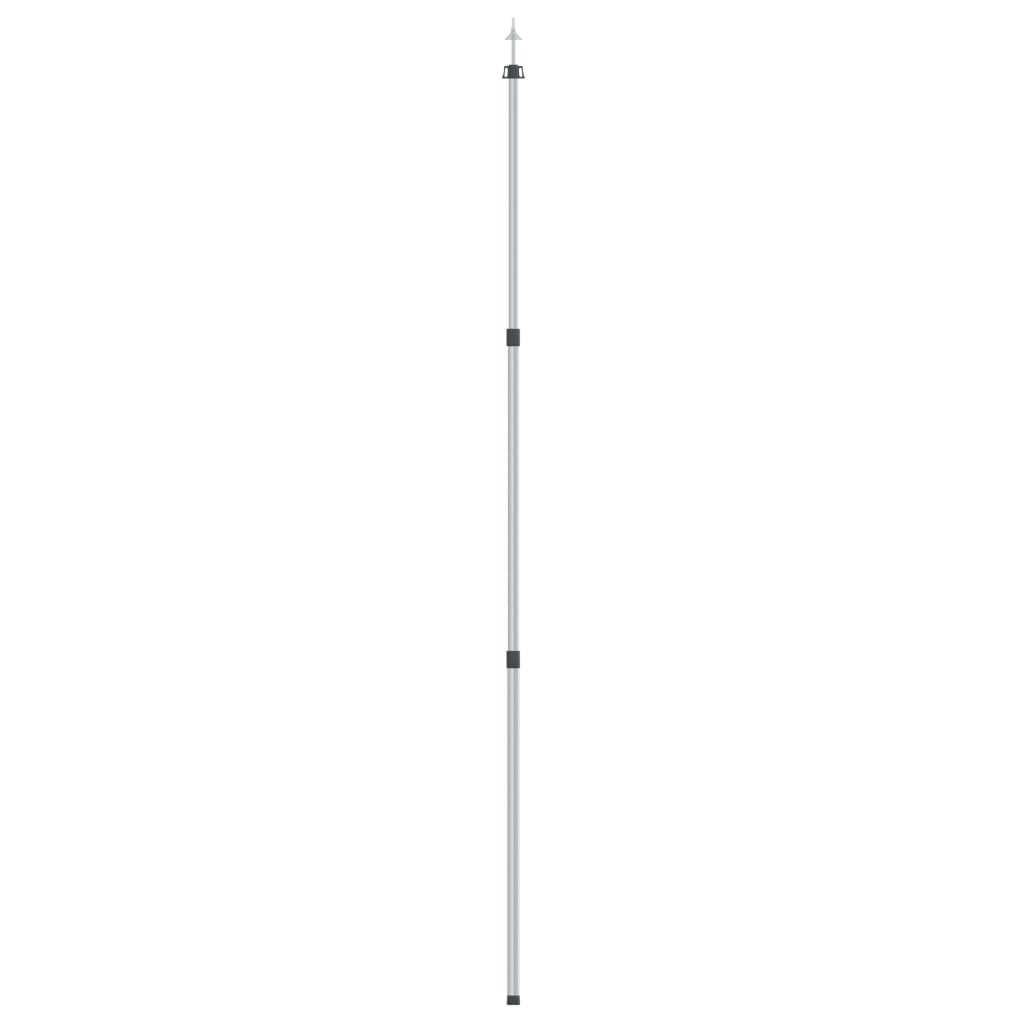 vidaXL Asta Telescopica per Tenda 102-260 cm in Alluminio