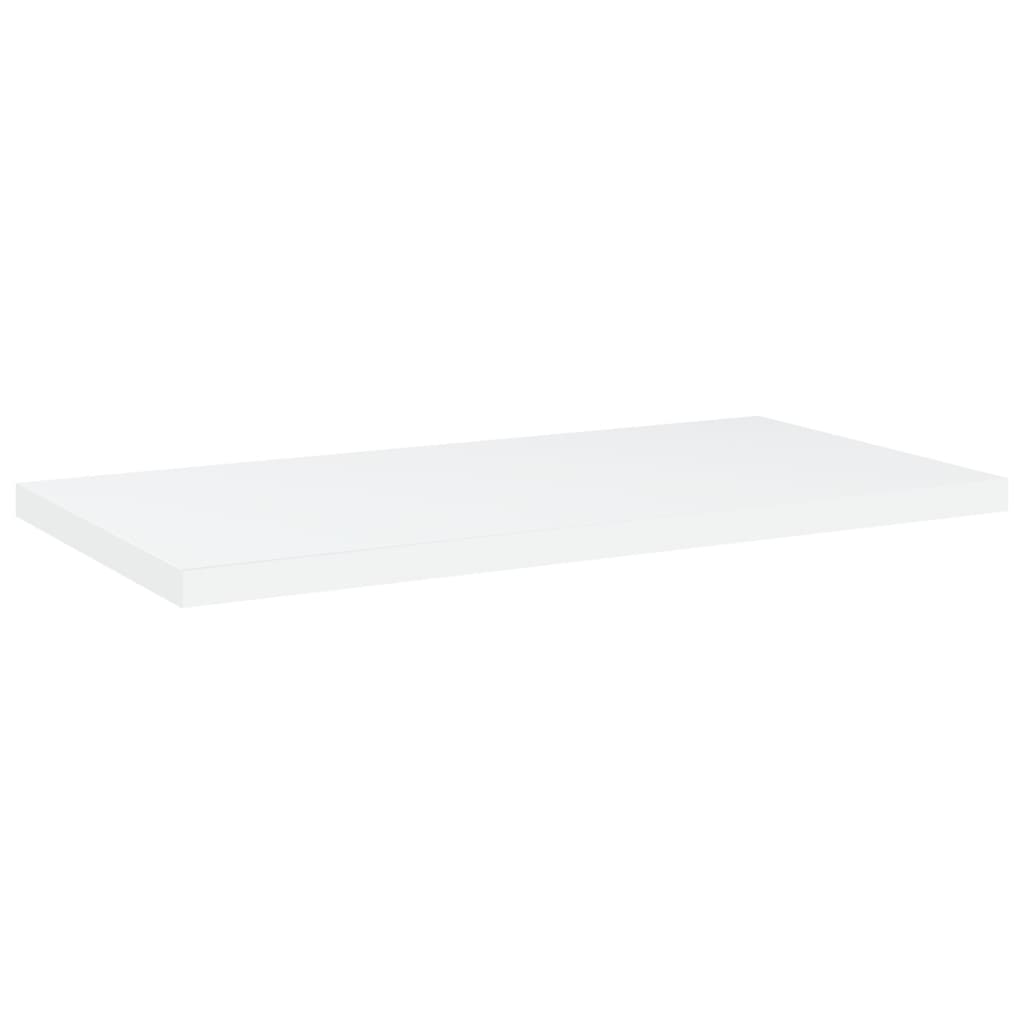 vidaXL Ripiani per Libreria 4pz Bianchi 40x20x1,5 cm Legno Multistrato