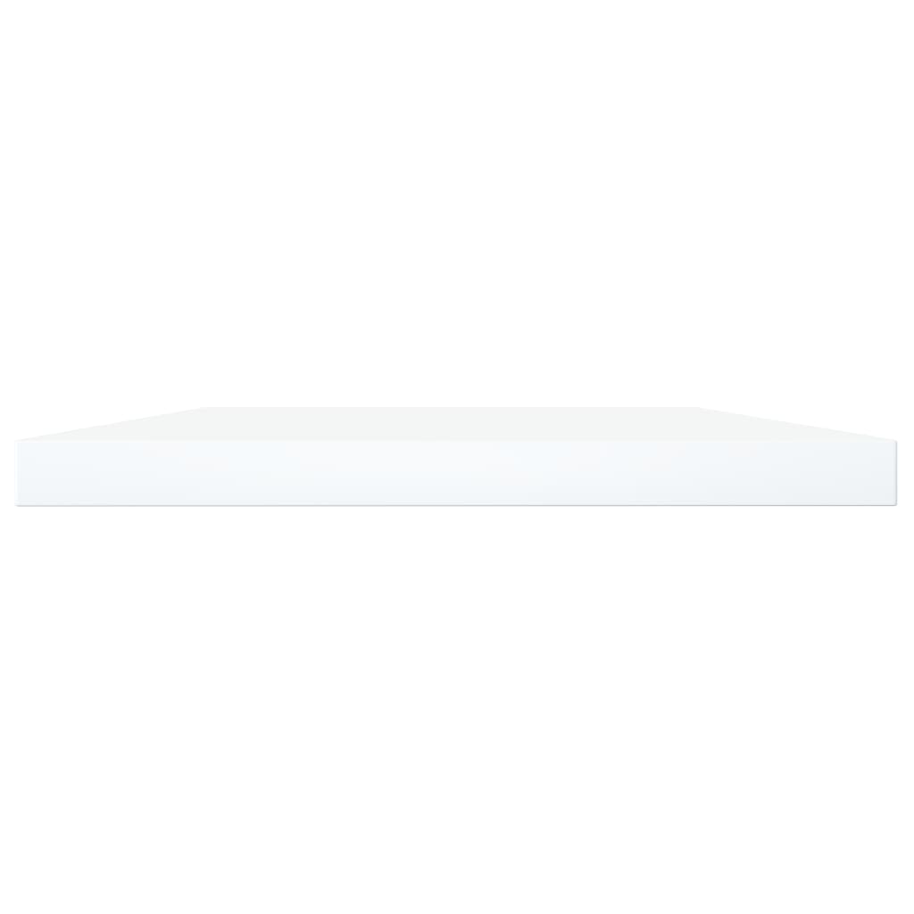 vidaXL Ripiani per Libreria 4pz Bianchi 40x20x1,5 cm Legno Multistrato