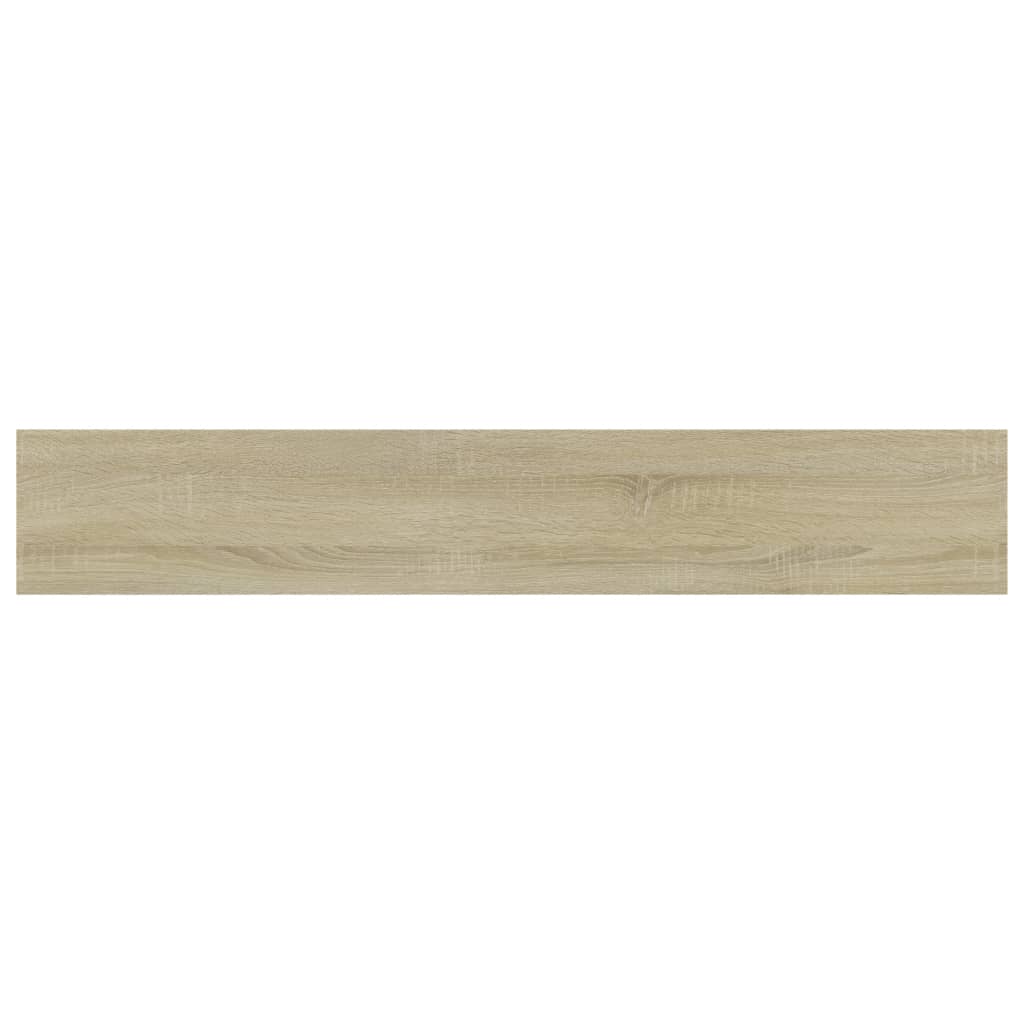 vidaXL Ripiani per Libreria 8pz Rovere Sonoma 60x10x1,5cm Multistrato