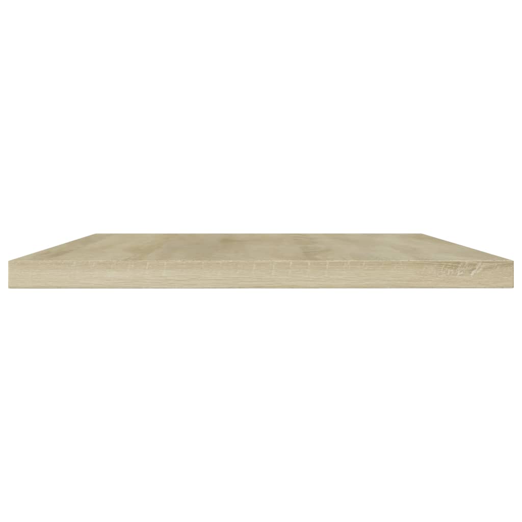 vidaXL Ripiani per Libreria 4pz Rovere Sonoma 60x30x1,5cm Multistrato
