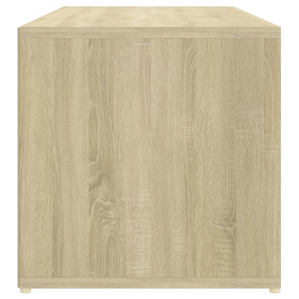 vidaXL Panca Porta Scarpe Rovere Sonoma 105x35x35 cm Legno Multistrato