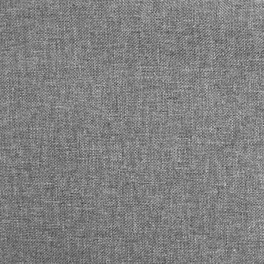 vidaXL Poltrona Alzapersona Massaggiante Grigio Chiaro Tessuto