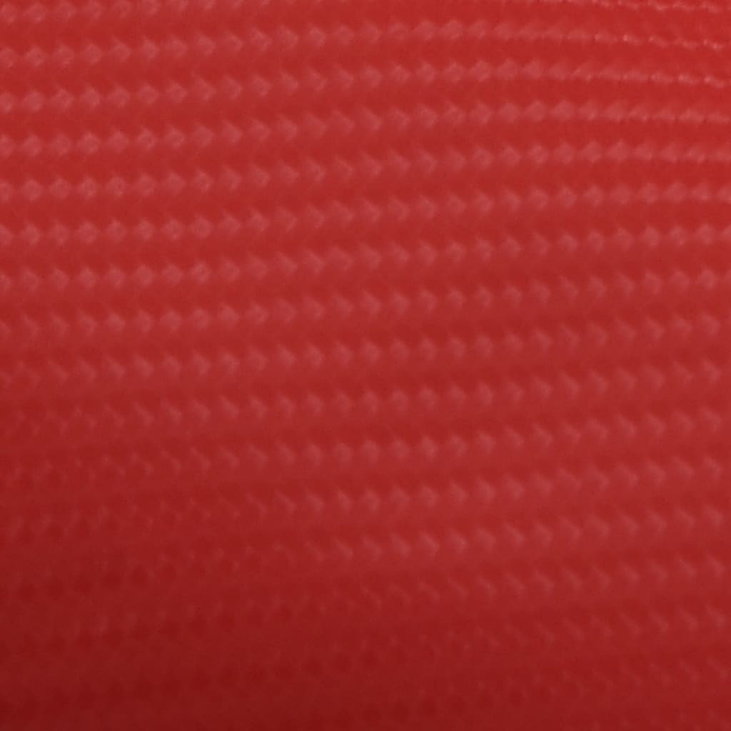 vidaXL Pellicole per Auto 2 pz 4D Rosse 100x150 cm+50x150 cm