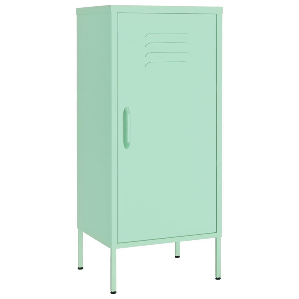 vidaXL Armadietto Menta 42,5x35x101,5 cm in Acciaio