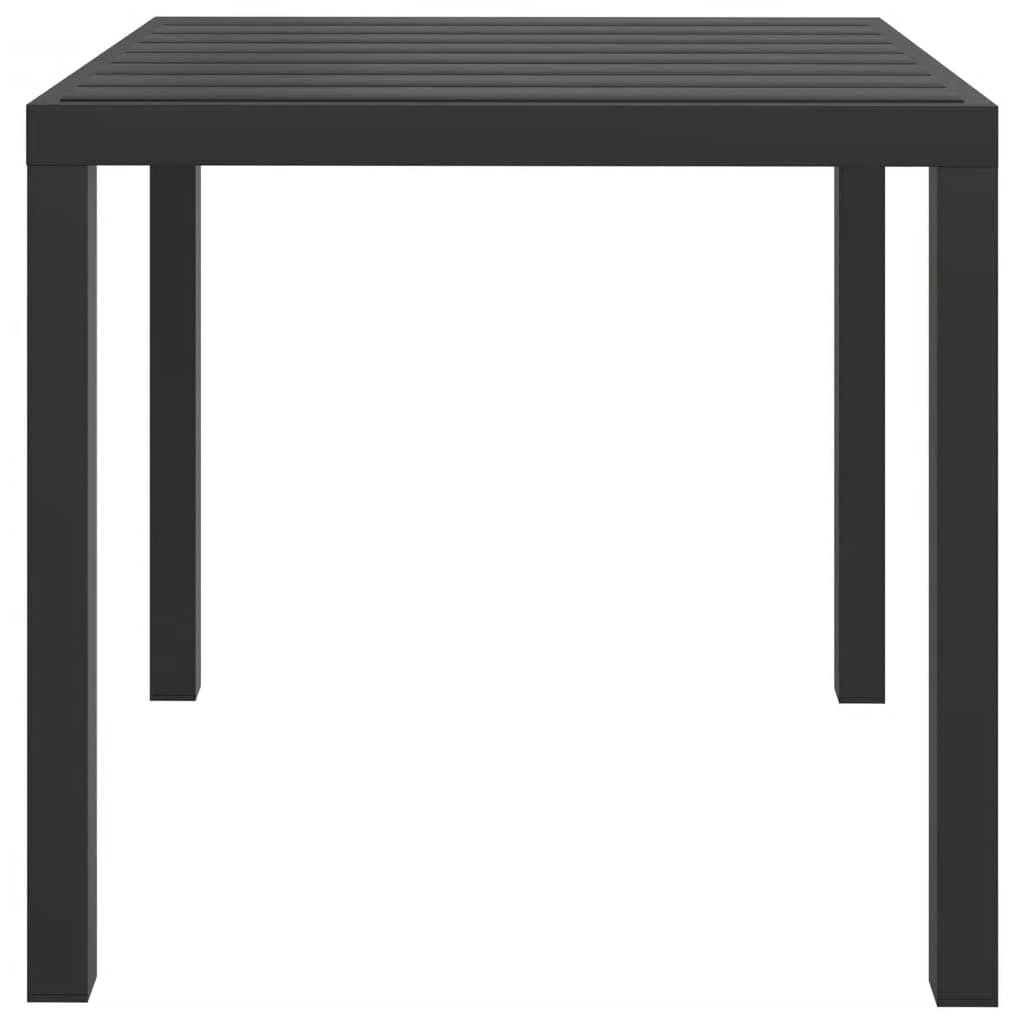 vidaXL Set da Pranzo per Giardino 5 pz con Cuscini Polyrattan Nero