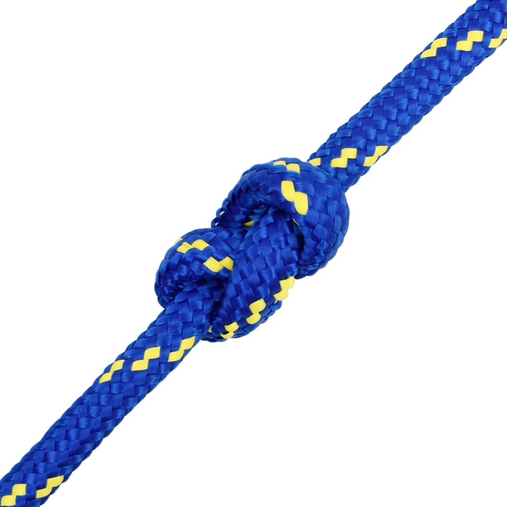 vidaXL Corda per barca Blu 18 mm 25 m in Polipropilene