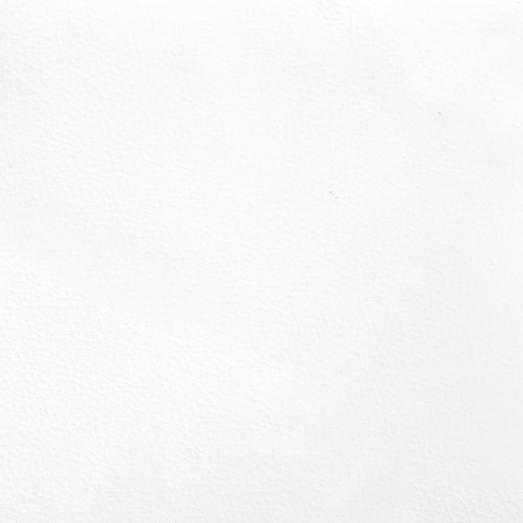 vidaXL Panca Bianca 70x30x30 cm in Similpelle