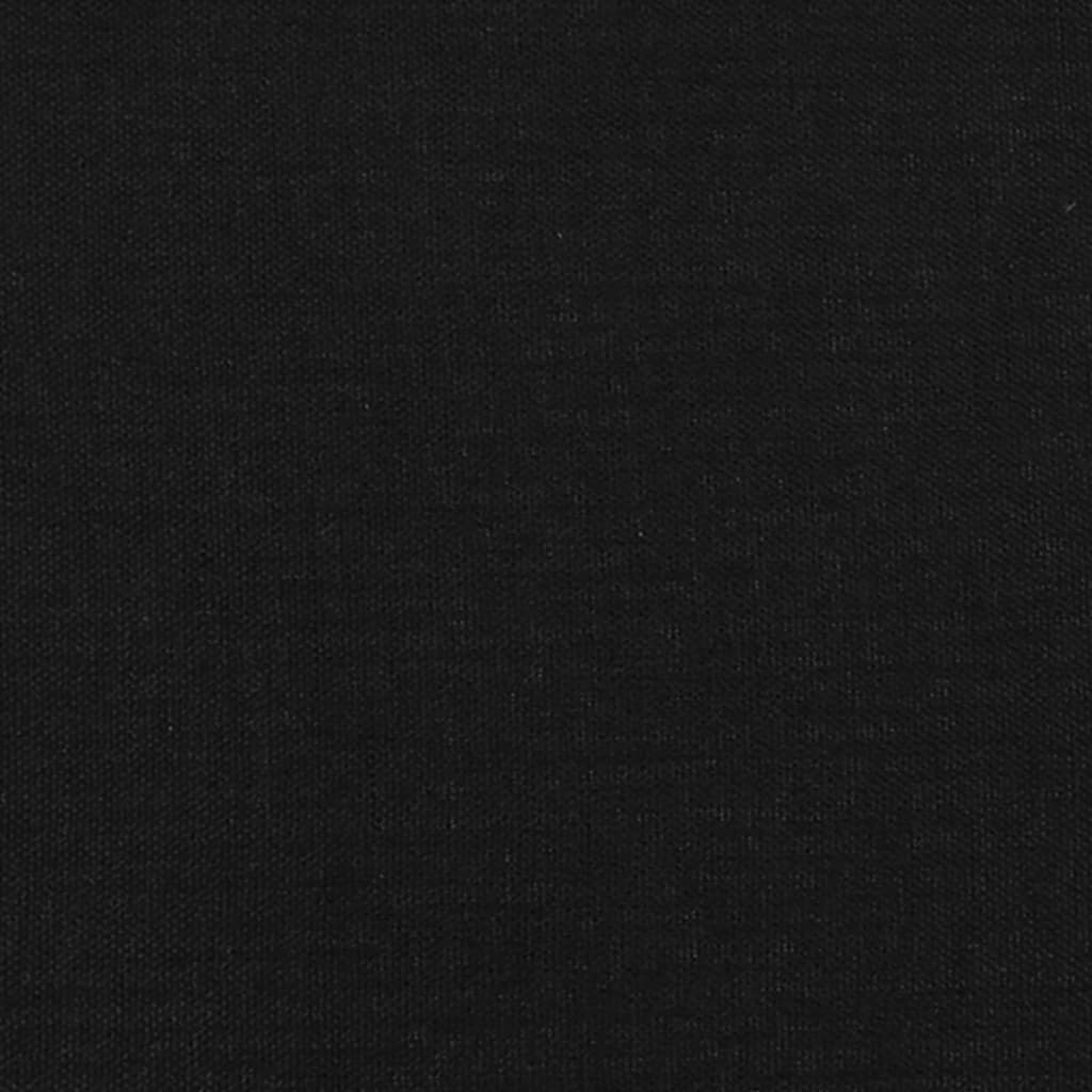 vidaXL Panca Nera 100x30x30 cm in Tessuto