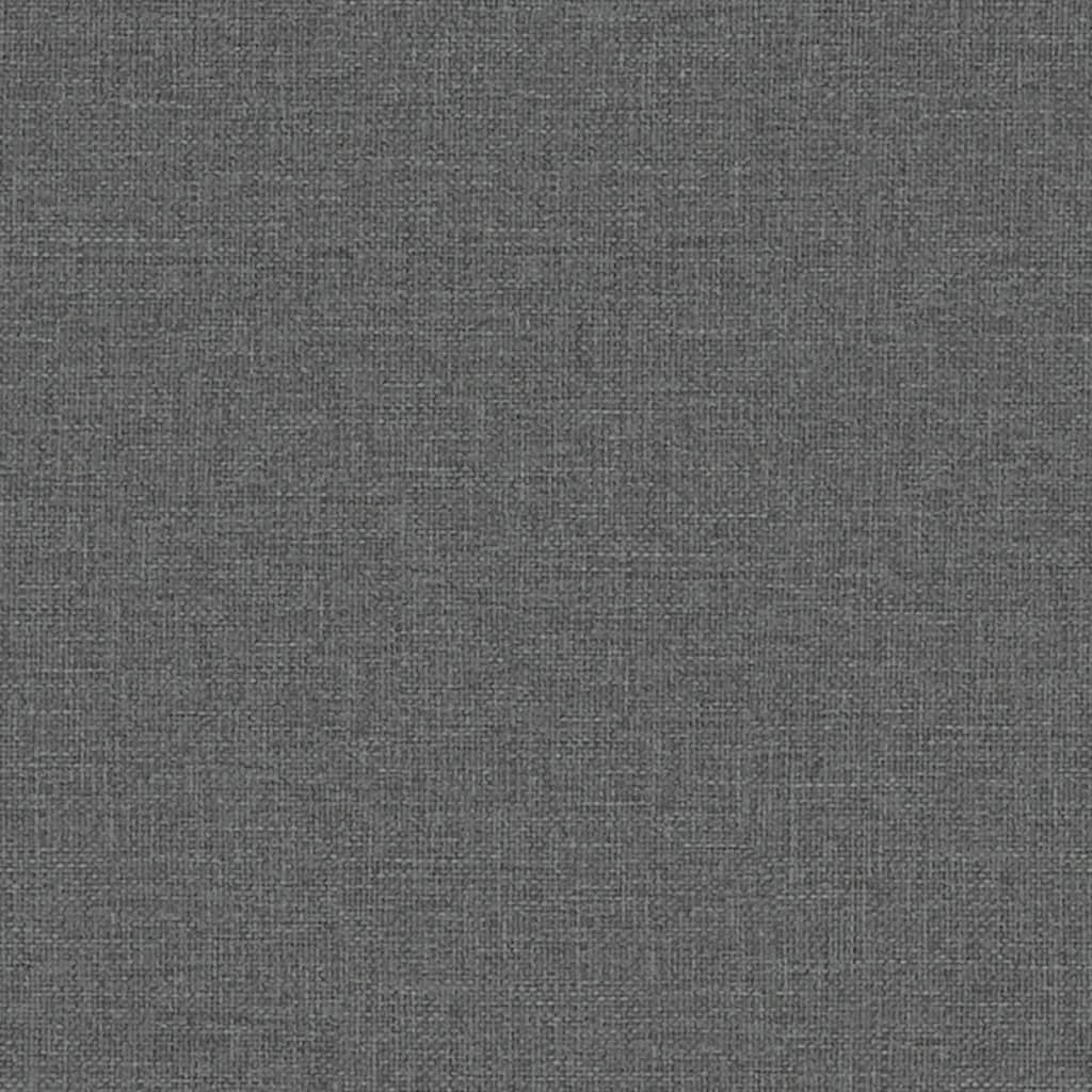 vidaXL Panca Grigio Scuro 110x40x70 cm in Tessuto