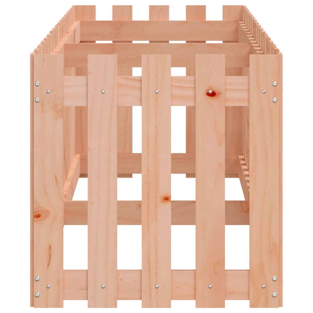 vidaXL Fioriera da Giardino Recinzione 200x50x50cm Massello Douglas VIDAXL