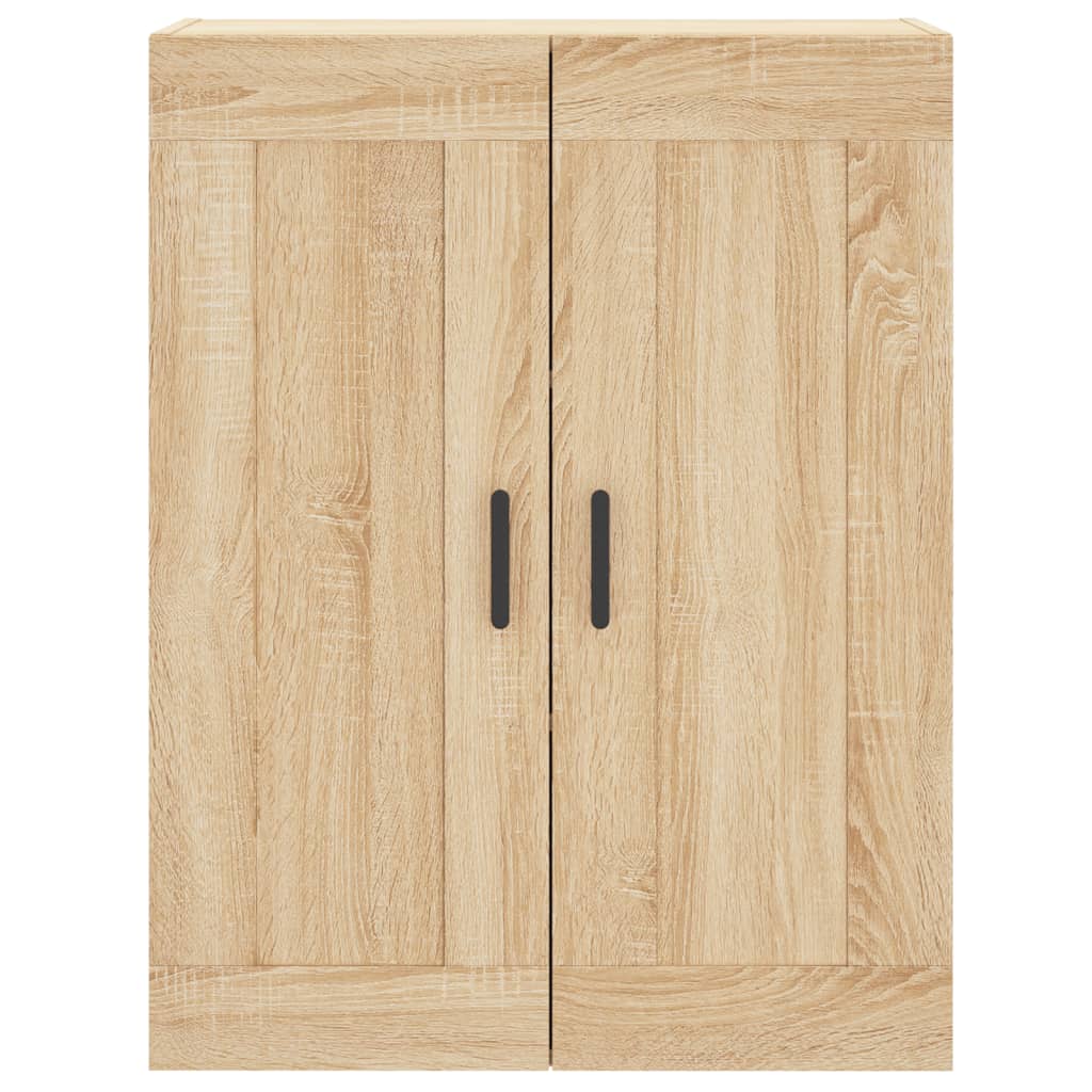 vidaXL Armadietti a Parete 2 pz Rovere Sonoma in Legno Multistrato