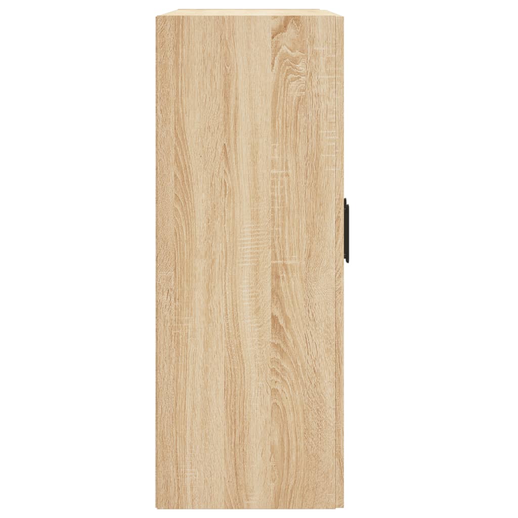 vidaXL Armadietti a Parete 2 pz Rovere Sonoma in Legno Multistrato