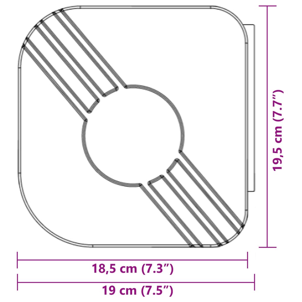 vidaXL Tenda Sole Retrattile Blu e Bianca 4,5x3 m Tessuto e Alluminio