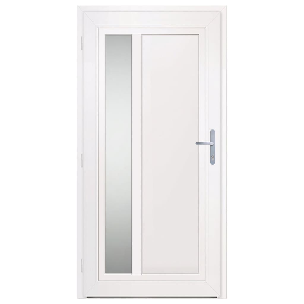 vidaXL Porta Ingresso Antracite 108x208 cm in PVC