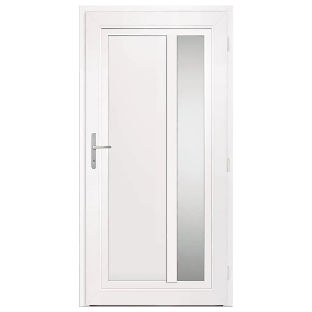 vidaXL Porta Ingresso Antracite 98x200 cm in PVC VIDAXL