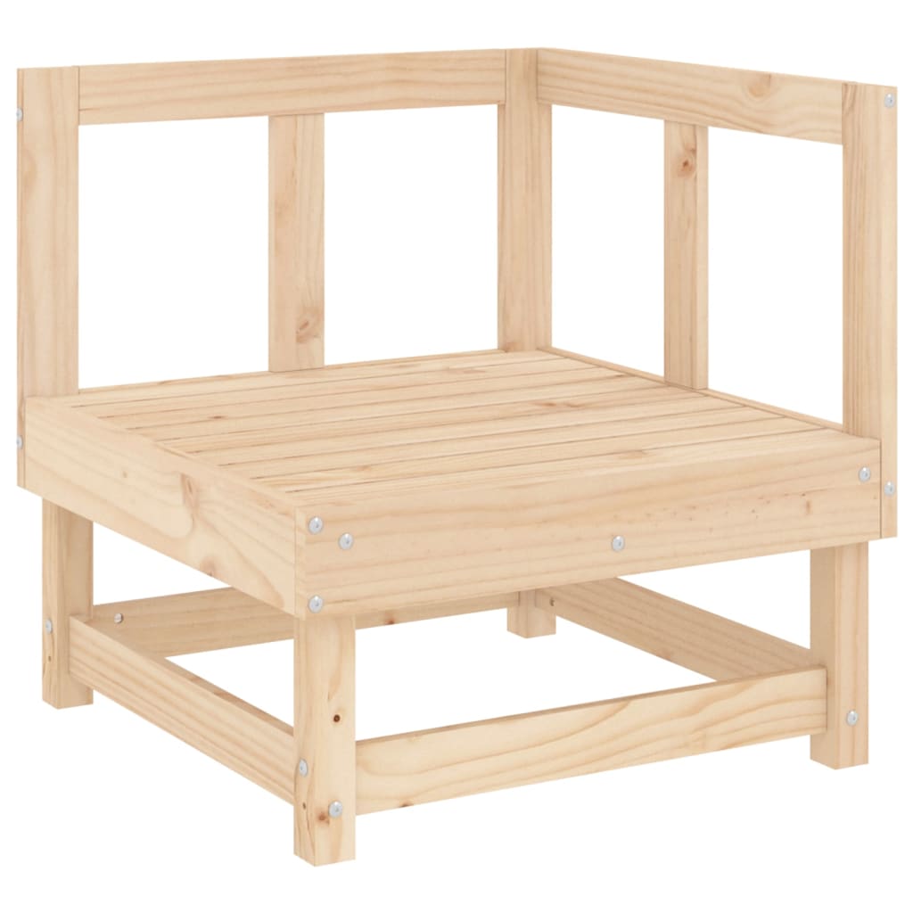 vidaXL Set Salotto da Giardino 6 pz in Legno Massello di Pino