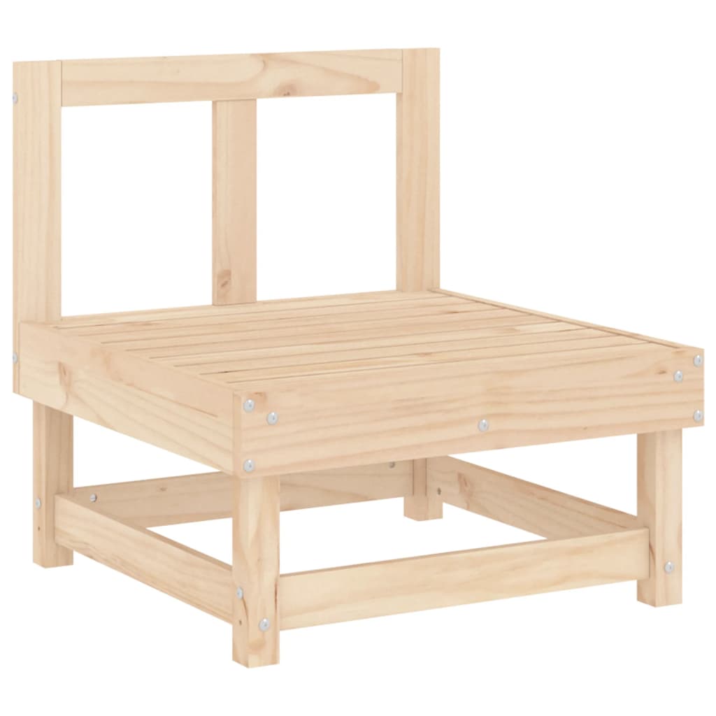 vidaXL Set Salotto da Giardino 6 pz in Legno Massello di Pino
