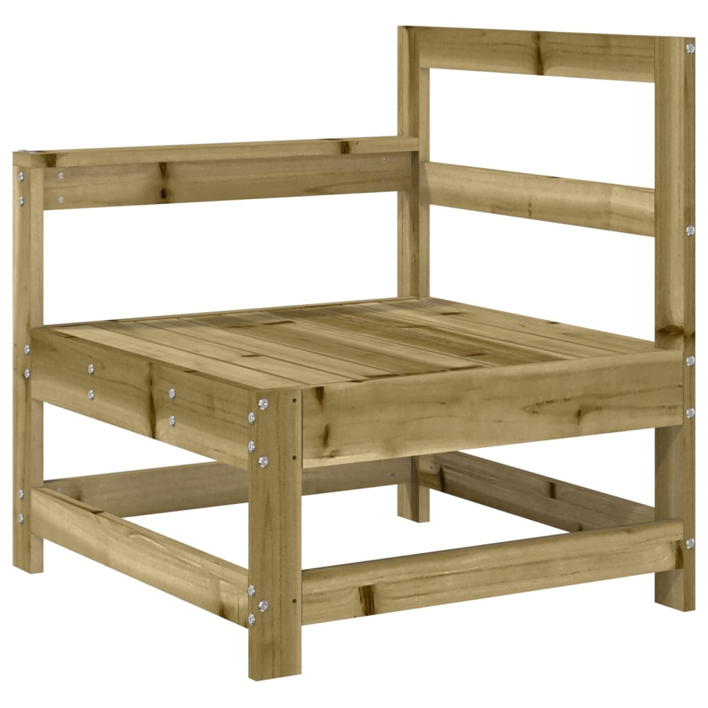 vidaXL Set Salotto da Giardino 4 pz in Legno Impregnato di Pino