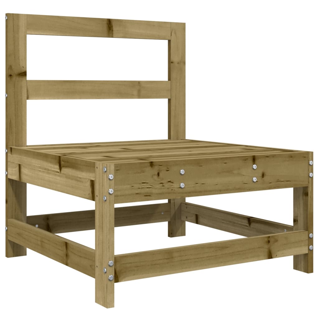 vidaXL Set Salotto da Giardino 4 pz in Legno Impregnato di Pino