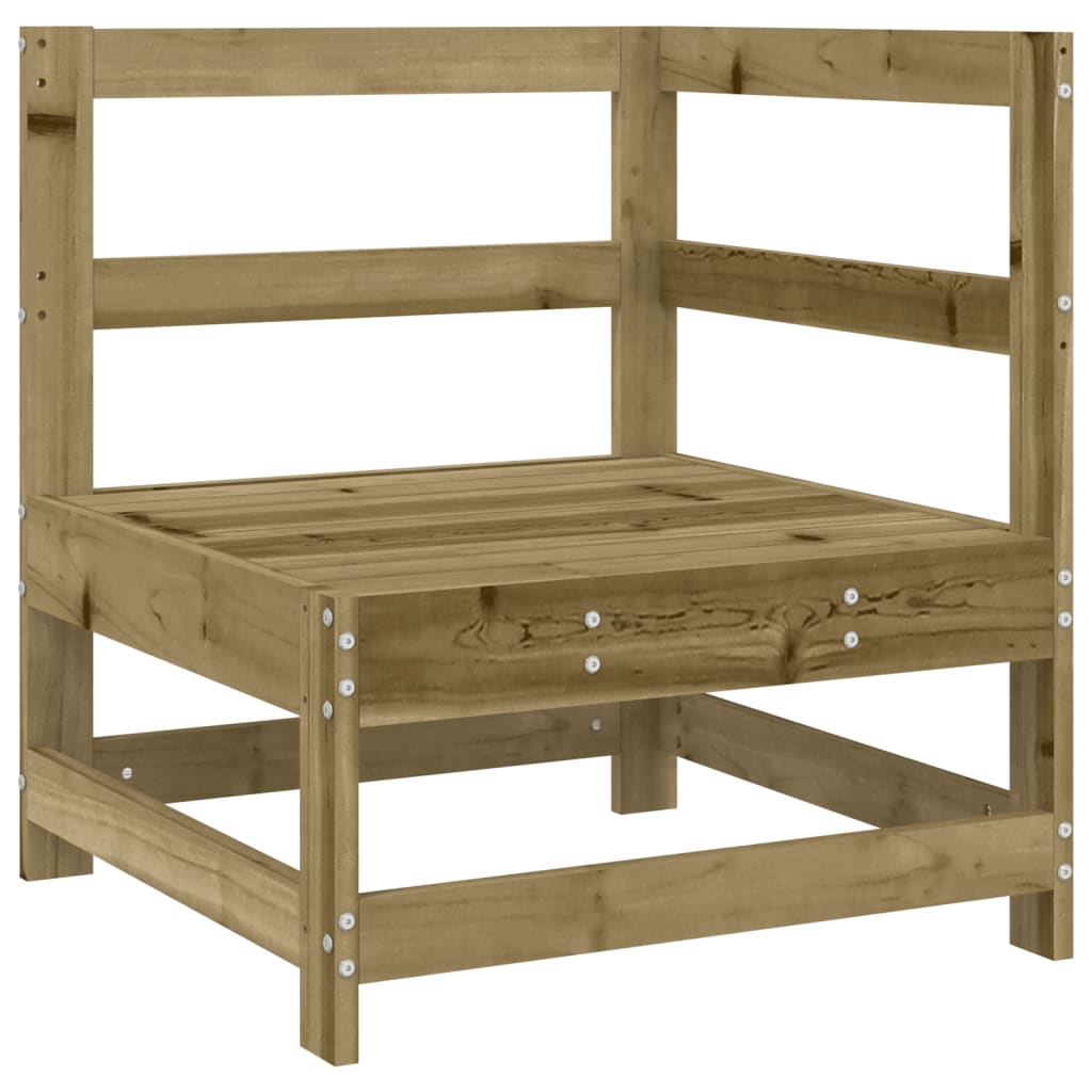 vidaXL Set Salotto da Giardino 5 pz in Legno Impregnato di Pino