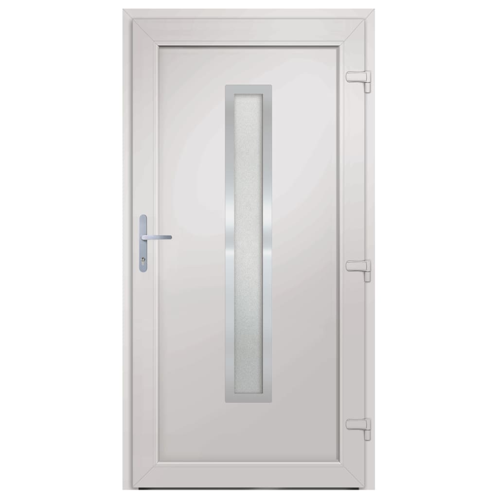 vidaXL Porta Ingresso Antracite 98x208 cm in PVC
