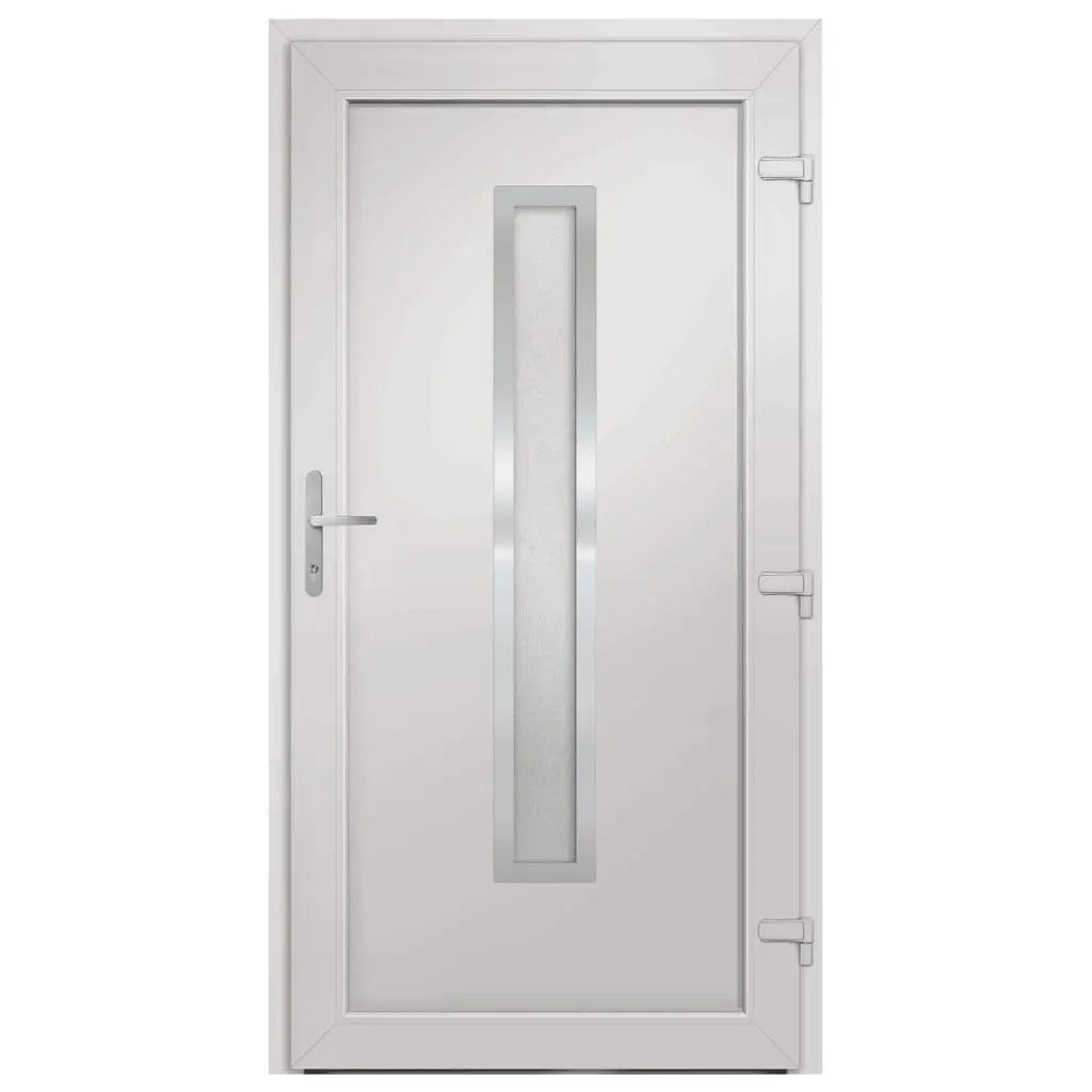 vidaXL Porta Ingresso Antracite 108x200 cm in PVC VIDAXL