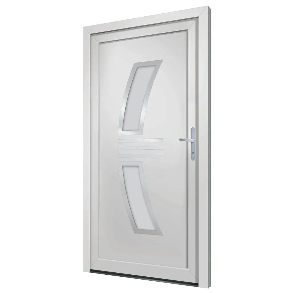 vidaXL Porta Ingresso Bianca 88x200 cm in PVC VIDAXL