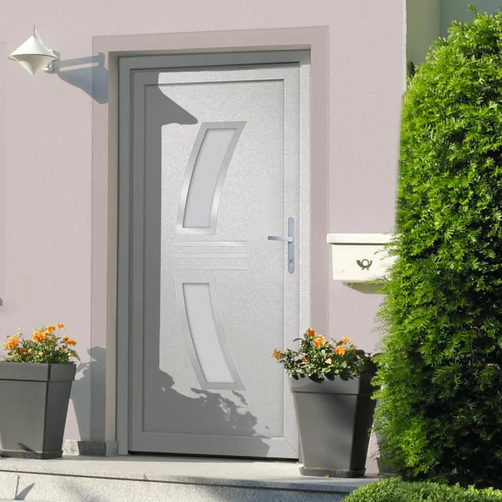 vidaXL Porta Ingresso Bianca 88x200 cm in PVC VIDAXL