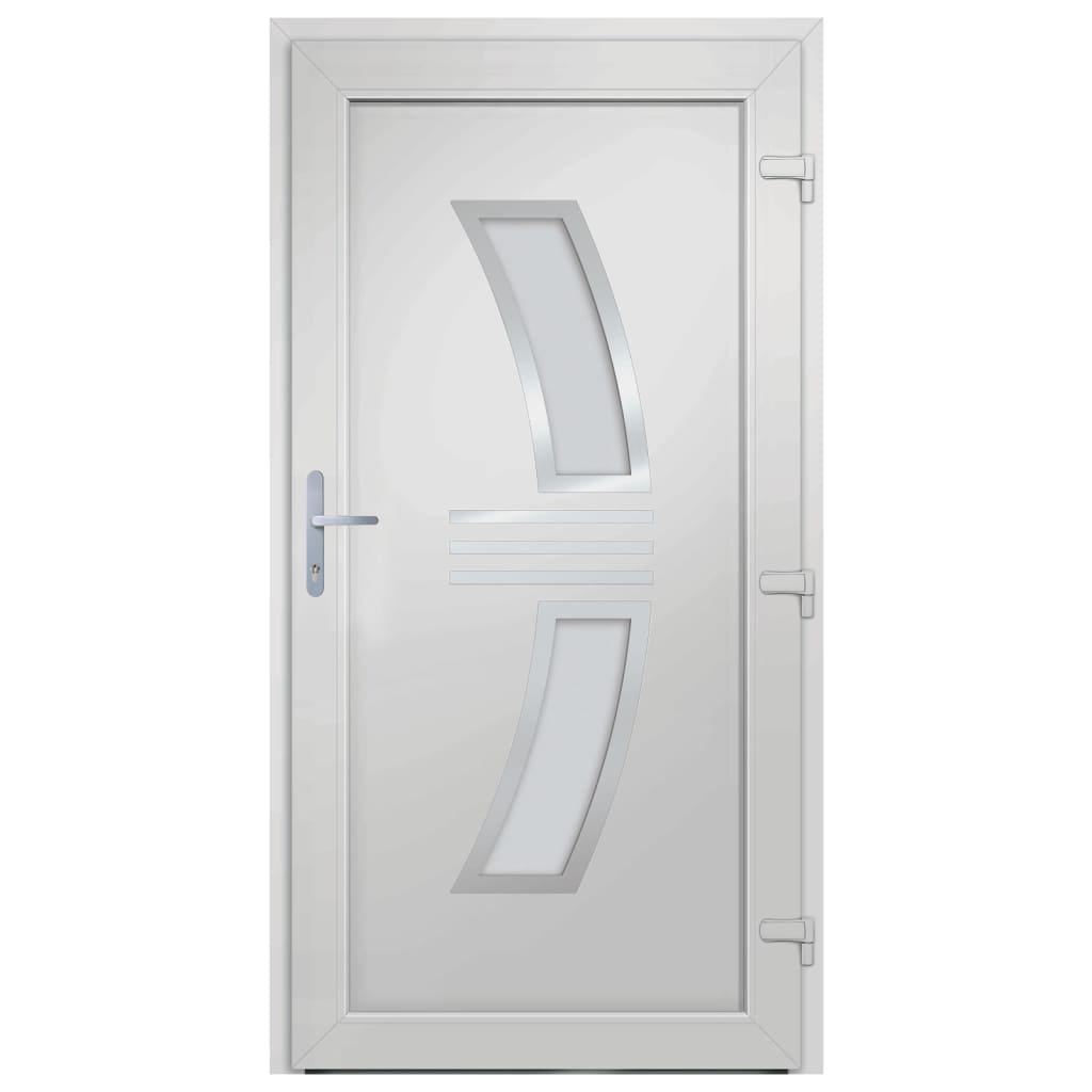 vidaXL Porta Ingresso Bianca 98x200 cm in PVC