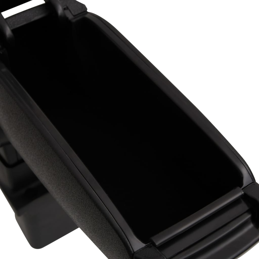 vidaXL Bracciolo per Auto Nero 12x32x(34-50) cm in ABS